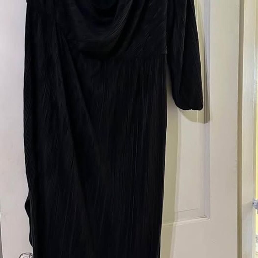 black cocktail dress XXL